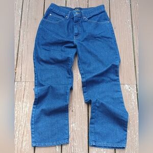 Lee Mens Regular Fit Jeans 32 x 30 Straight Leg Dark Blue Wash